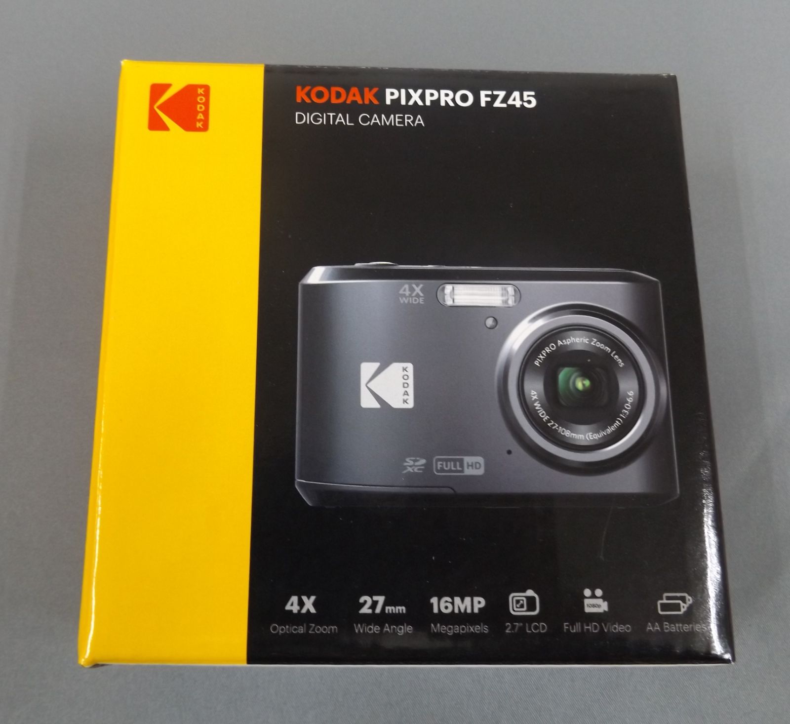 新品・在庫有・即納】 PIXPRO FZ45 Kodak ミニショルダーポーチ グレー 