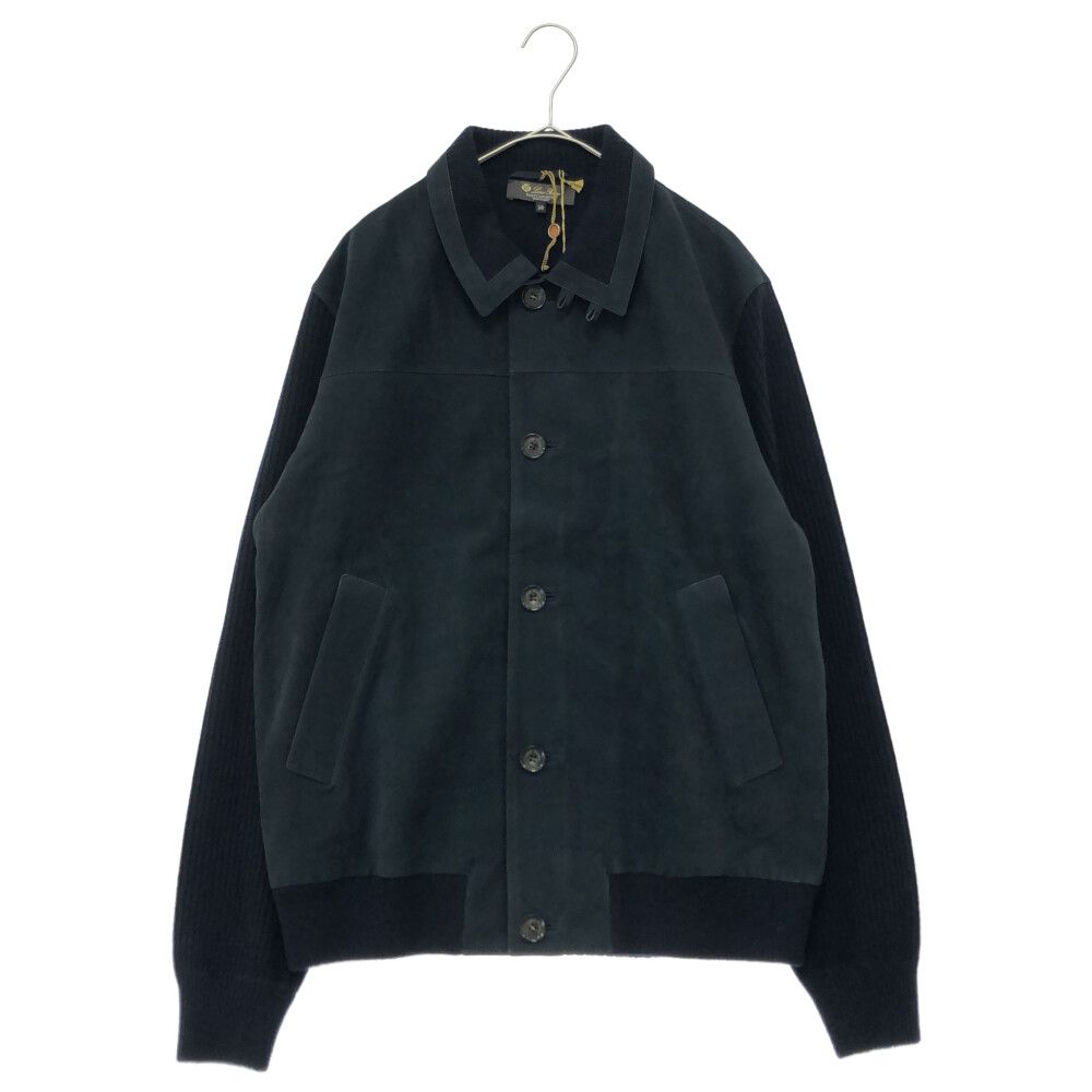 Loro Piana (ロロピアーナ) MAREMMA KNIT BOMBER BABY スウェード