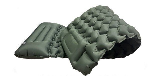 新型アウトドアシングルキャンプポータブルTPUマットフットレストエアクッションベッドYR人気注目