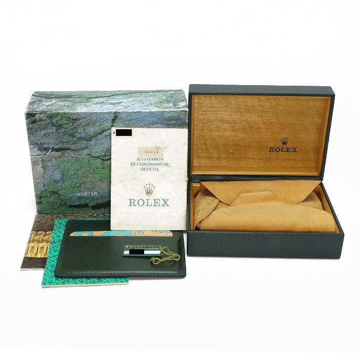 ロレックス】青サブ サブマリーナ 16613 保証書付 N番 OH済 青ベゼル