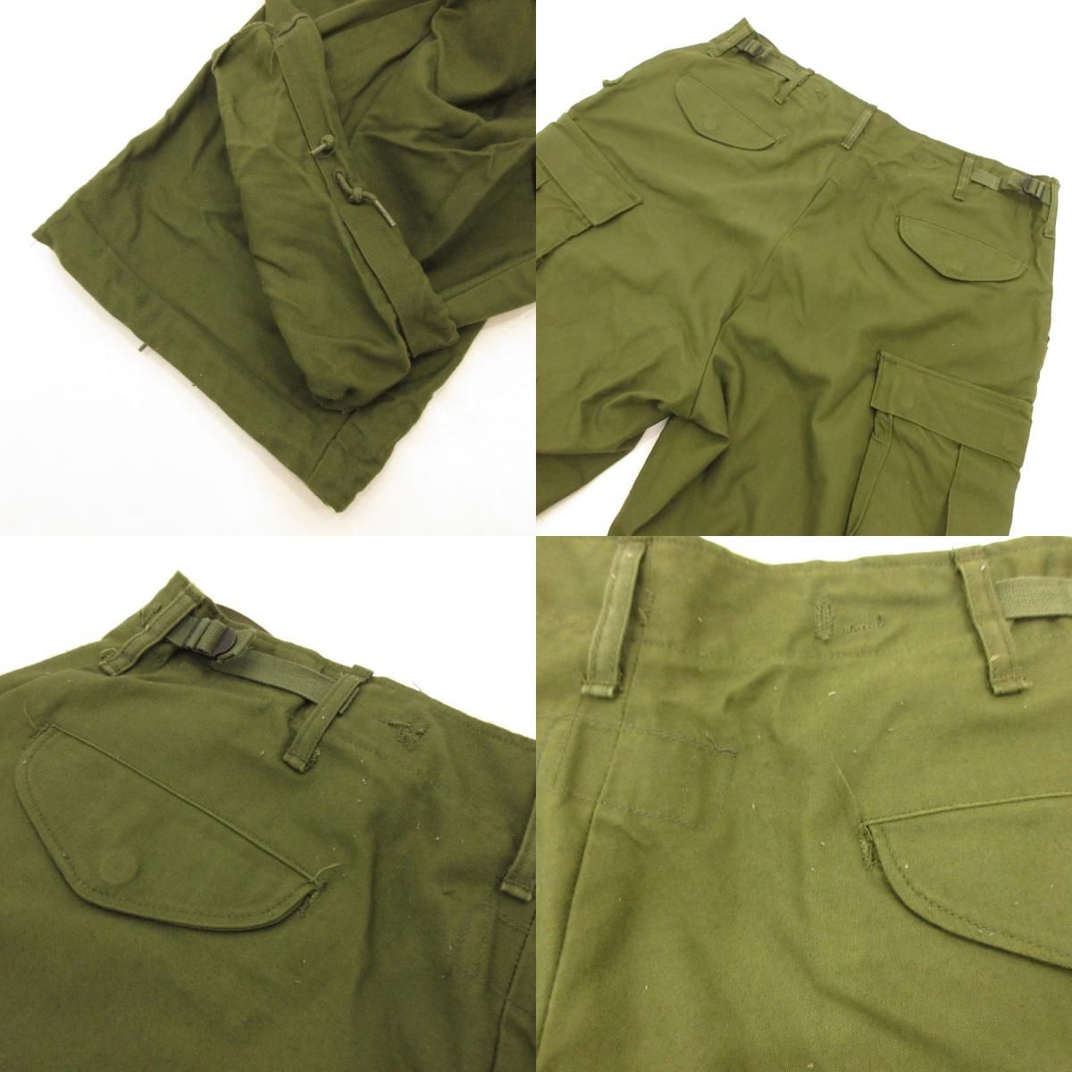 姫路東店 MILITARY衣料 ミリタリーイリョウ カーゴパンツ M-65 8415-00-782-2953 年式 70s WINFIELD社製 U.S.ARMY オリーブ サイズ 31 107 KIN-KAAI_COM