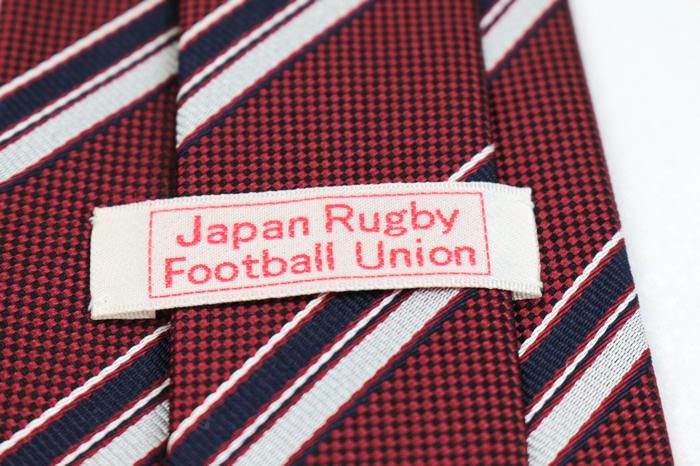 ★☆*:.*:【新品】2755 日本ラグビーフットボール協会ＪＲ FU【Japan Rugby Football Union】 ネクタイ 関係者限定販売】JRFUオフィシャルネクタイ〈紺レジメンタル
