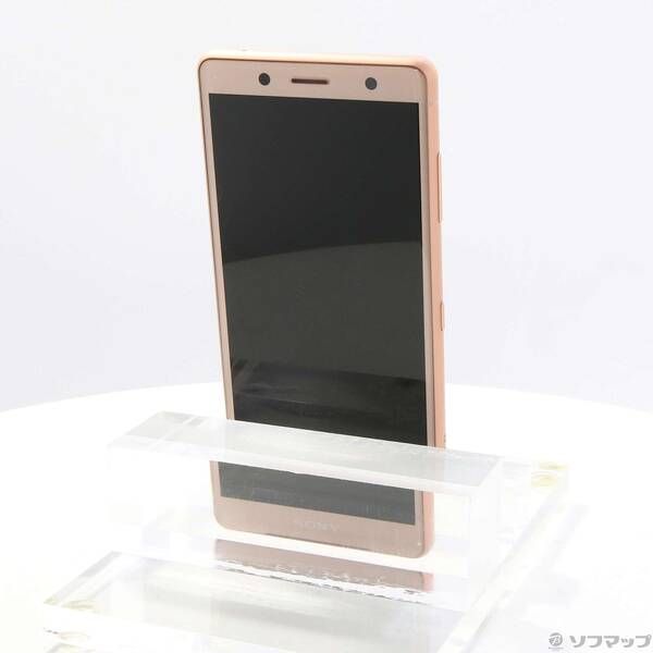 中古品〕 Xperia XZ2 Compact 64GB コーラルピンク SO-05K