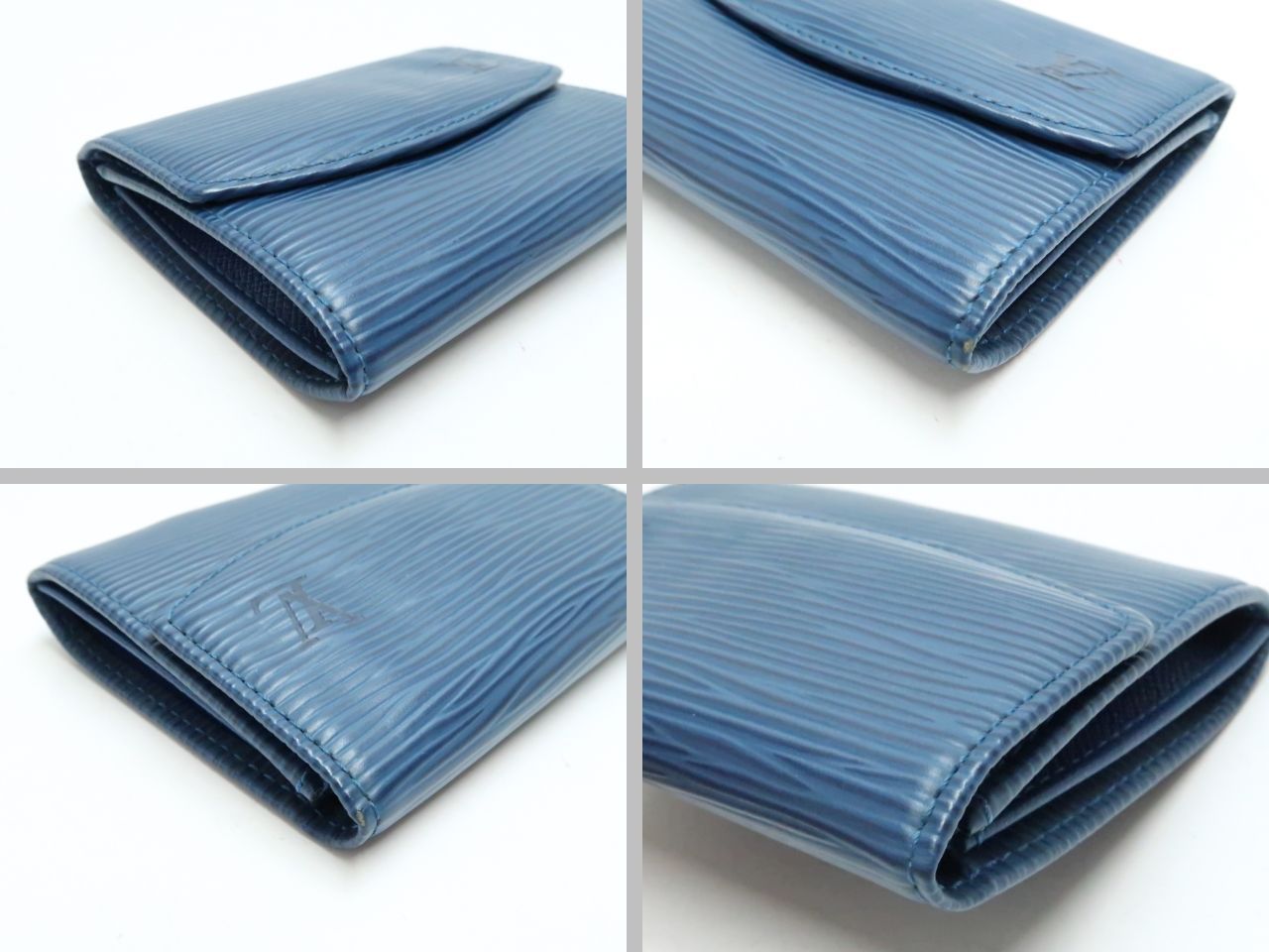 ★美品★　ルイヴィトン　エピ　ポルトモネ　サーンプル　財布　 コインケース ルイヴィトン エピ 青 トレドブルー コインケース ポルトモネ