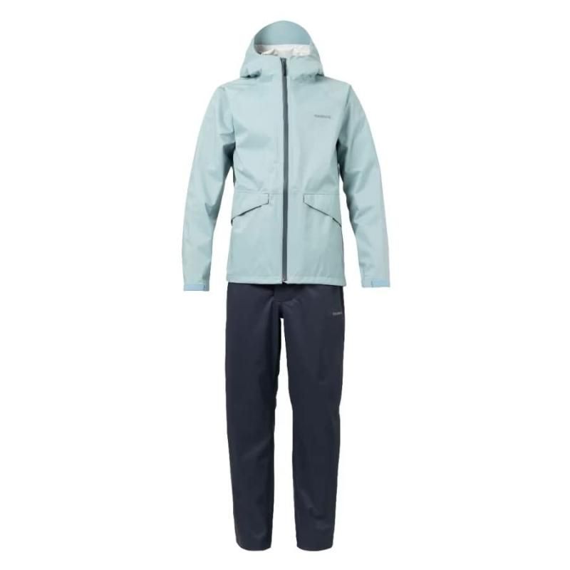 シマノ 23 ベーシックフィッシングレインスーツ ブルーグレー RA-005V XL