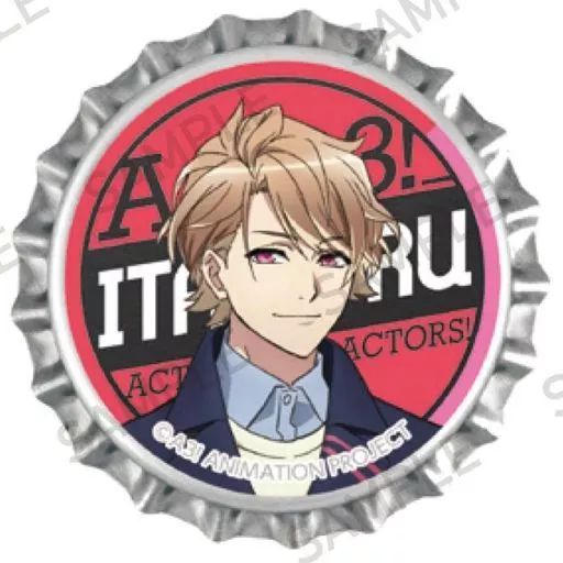 中古】バッジ・ピンズ 茅ヶ崎至 王冠クリップバッジ 「A3!(エースリー