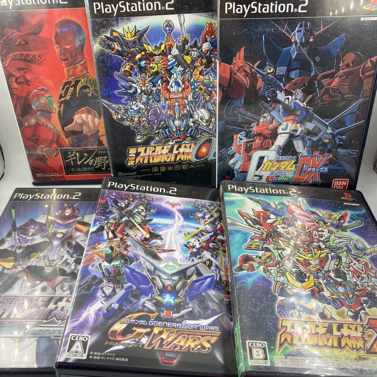 最安挑戦 新品 未使用 Ps2 ガンダム スーパーロボット大戦 6枚セット 1085 家庭用ゲームソフト Lavacanegra Com Mx Lavacanegra Com Mx