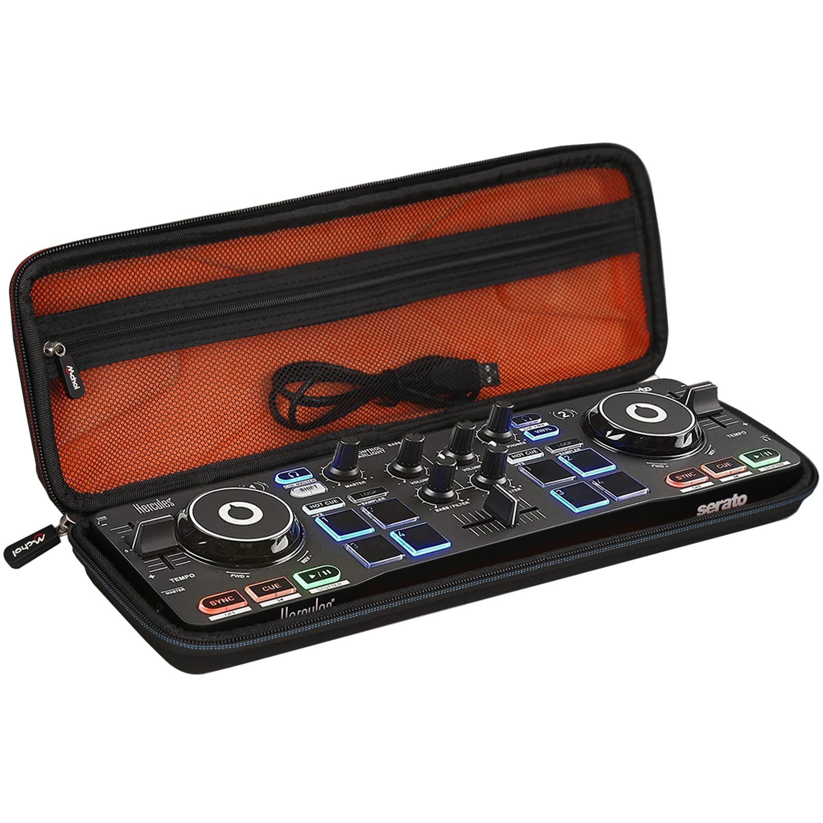 Mchoi Hard Portable Case Compatible with Hercules DJControl