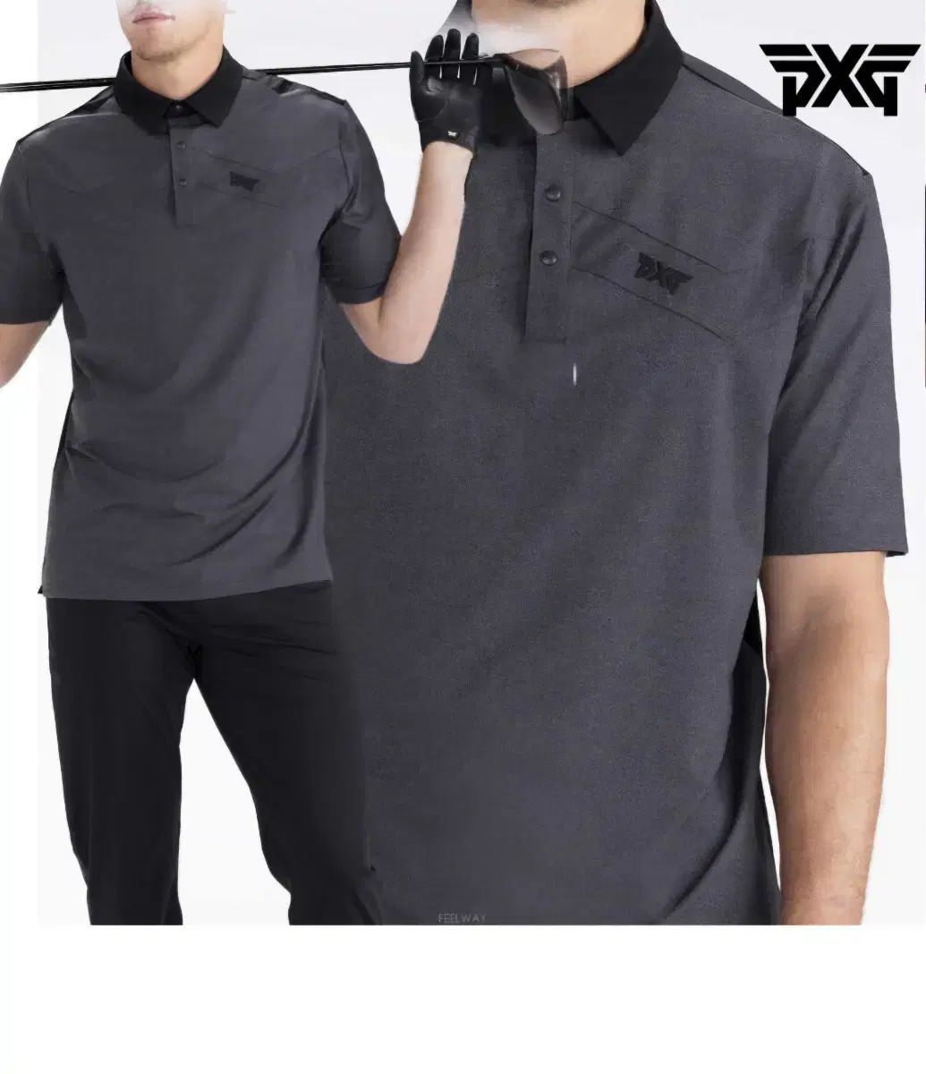 PXG ゴルフTシャツ XL 大きく出てきました 110 以上 私はお勧めします