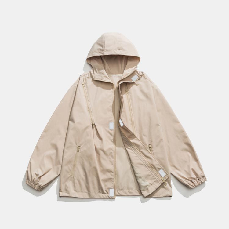 マウンテンパーカー 送料無料 ジャンパー ジャケット マンパ ウインドブレーカー ブルゾン メンズ 春服 ライトアウター 登山ウェア 撥水 フィッシング 春 ジップアップ 送料無料 コート ゆ