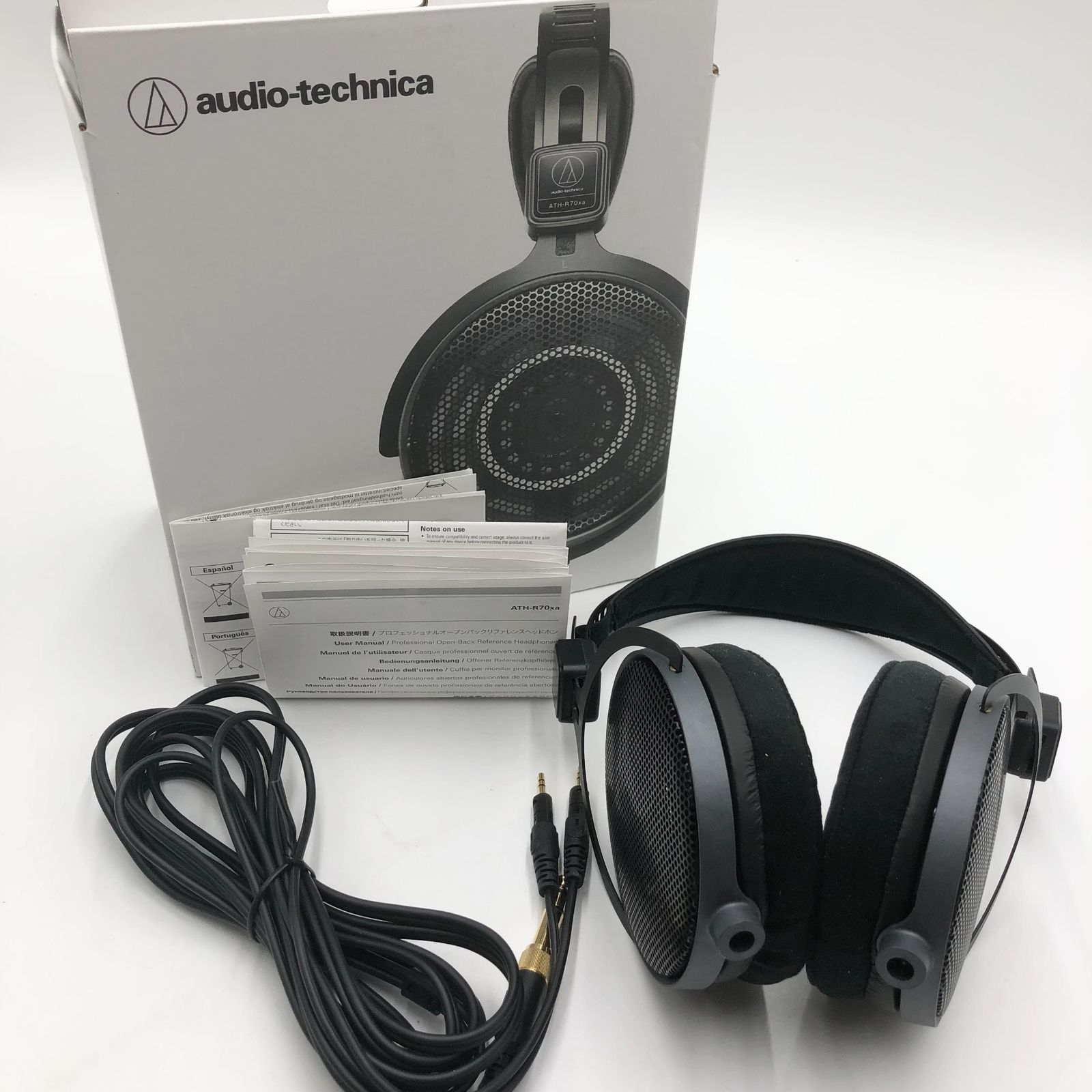 オーディオテクニカ ATH-R70xa 開放型 モニターヘッドホン 有線 ATH-R70xa｜モニターヘッドホン：ワイヤードヘッドホン｜株式会社