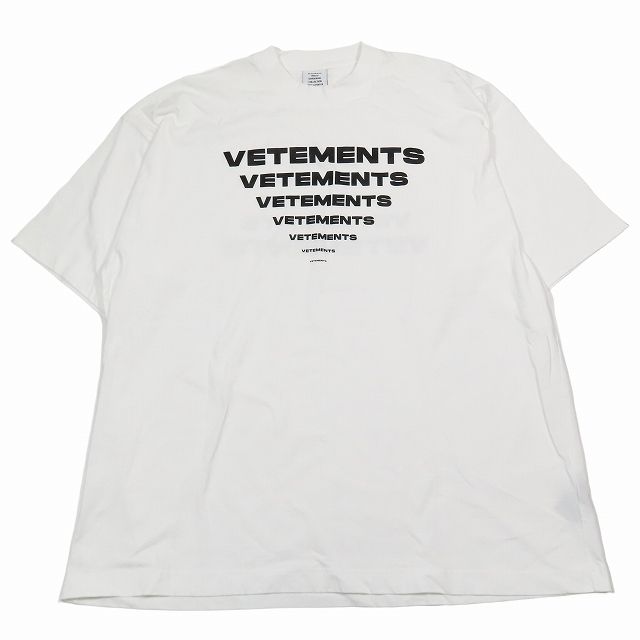 Vetements 24SS 半袖Tシャツ ホワイト S 20SS ファッション Vetements 24SS 半袖Tシャツ ホワイト S