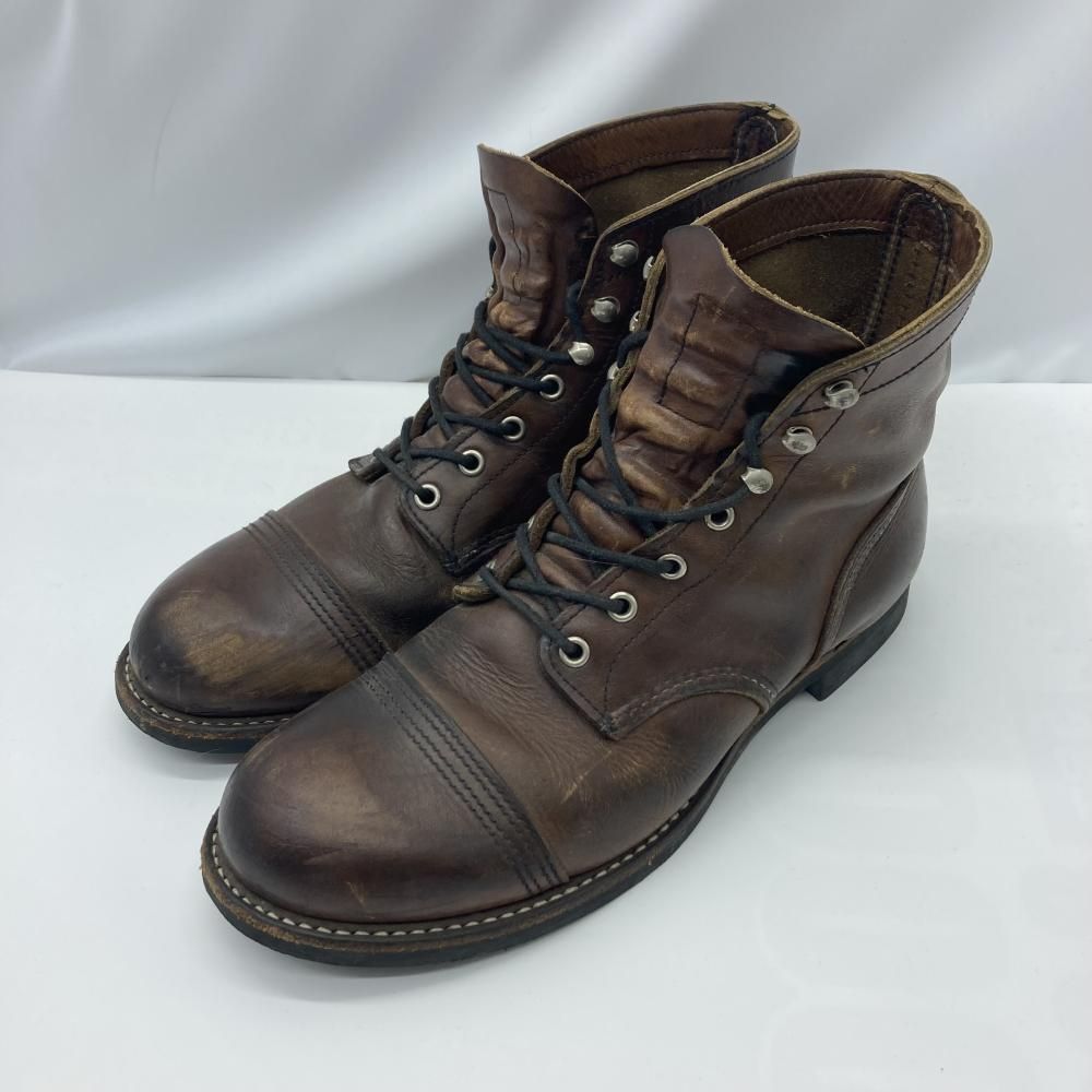 RED WING 09年製 8111 アイアンレンジャー サイズ27.5cm レッドウィング ブラウン 19