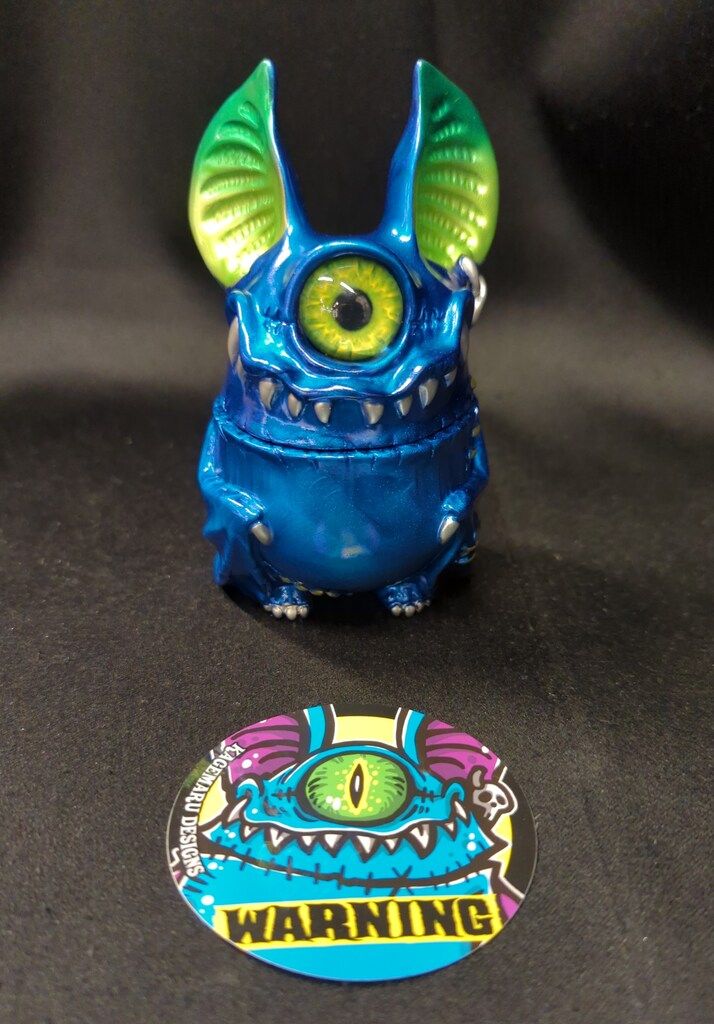 アイバットビースト カゲマルデザイン スーパー蓄光 3月15日(金)18時より抽選開始】【KAGEMARU DESIGNS】蓄光ボディのEYE