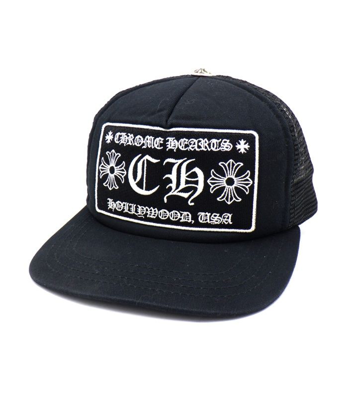 クロムハーツ CHROME HEARTS CH TRUCKER CAP CH 刺繍 ワッペン トラッカー キャップ 44211