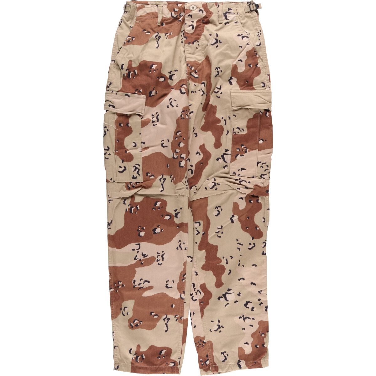 古着 米軍 民間品 チョコチップカモ 迷彩 カーゴパンツ ミニタリー 3XL 古着 90年代 米軍実品 迷彩柄 6C デザートチョコチップカモ