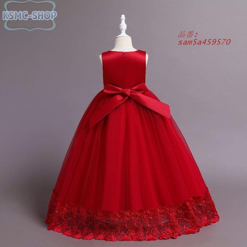  子供ドレス ピアノ 発表会 チュールドレス ワンピース ジュニア 150 こども 女の子 ロング フォーマル リボン ドレス 結婚式 キッズ コンクール 160 140 am 5 a 459570 ワンピース フォーマル ドレス スーツ