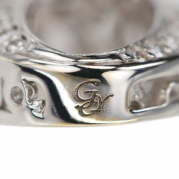 ゆきざき ダイヤモンド ノンブル ペンダントトップ K18ホワイト  