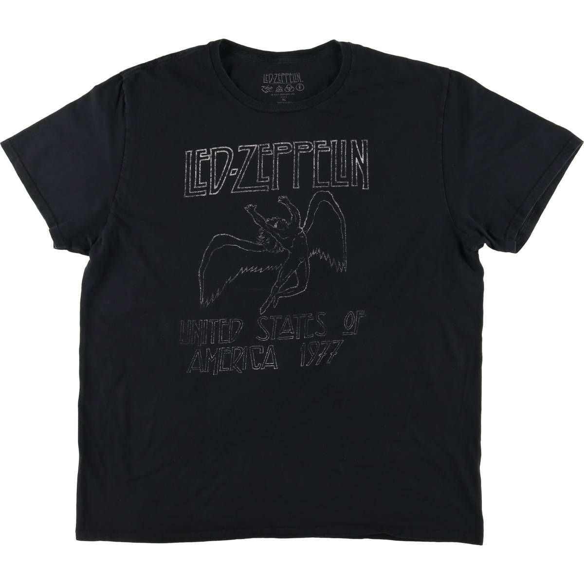 古着 LED ZEPPELIN レッドツェッペリン バンドTシャツ バンT メンズXL相当|eaa546965