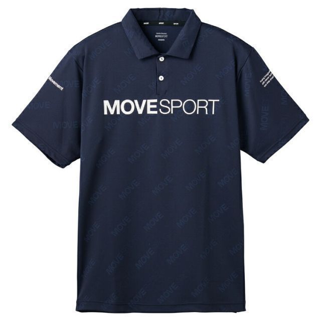 DESCENTE デサント SUNSCREEN ロゴジャーガード POLO ネイビー XAサイズ DMMVJA73 NV | スポーツ ウエア 服 衣類 機能性 ショートスリーブ トップス ポロシャツ 生地 ストレッチ性 伸縮性 快適 素材 遮熱 
