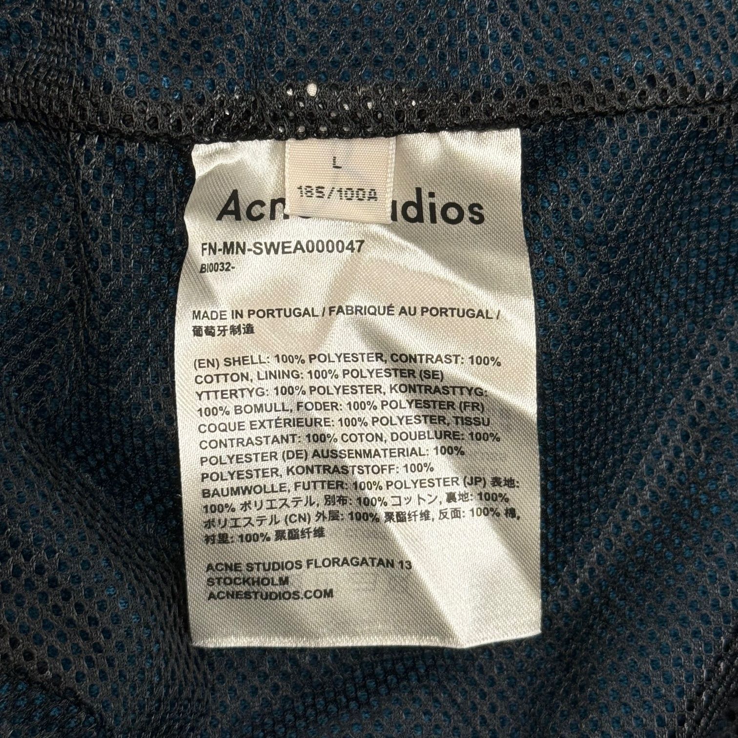 Acne Studios 19AW ボア フリース ハーフジップ プルオーバー Acne Studios 19AW ボア フリース ハーフジップ プルオーバー