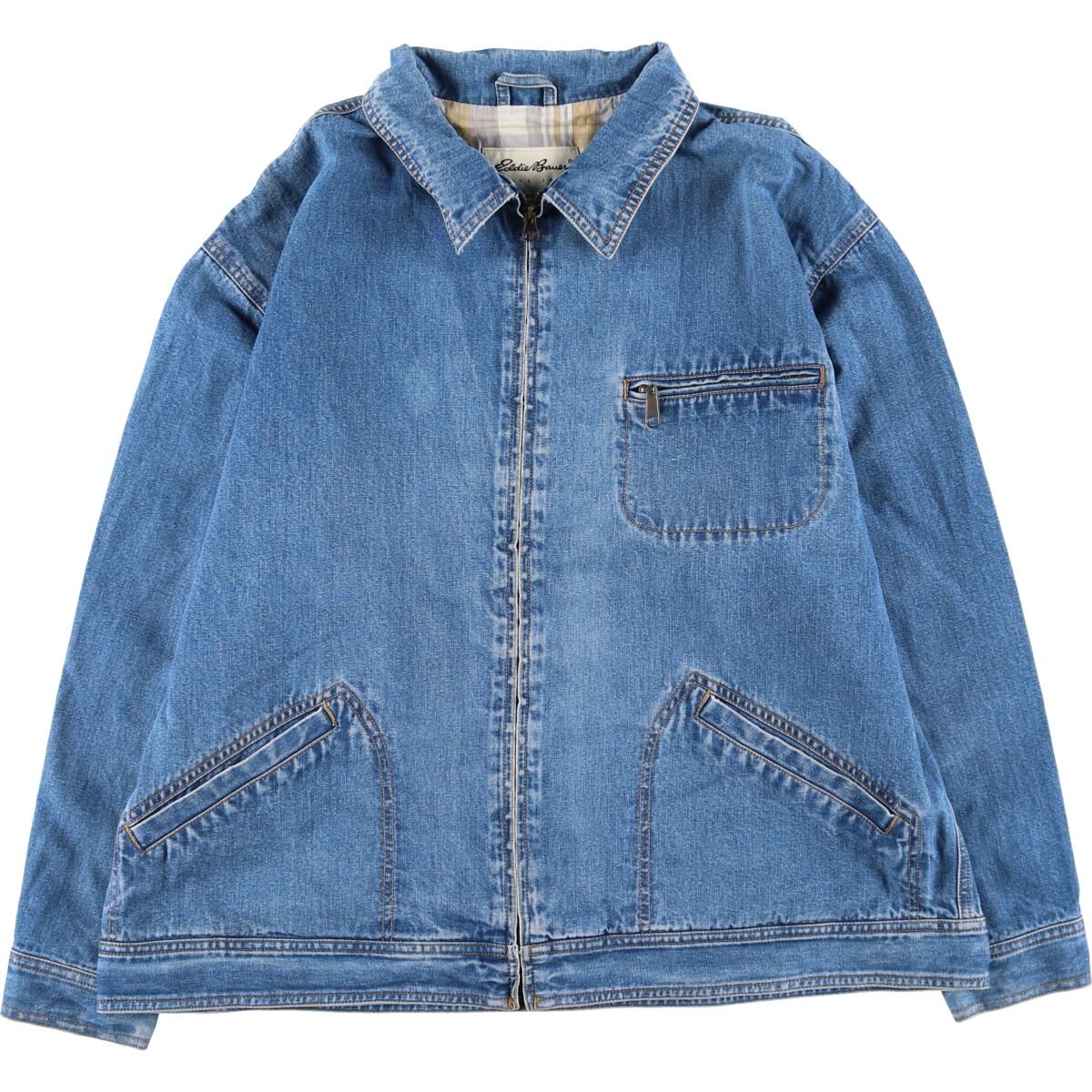 古着 エディーバウアー Eddie Bauer デニムジャケット メンズXL相当/eaa499392