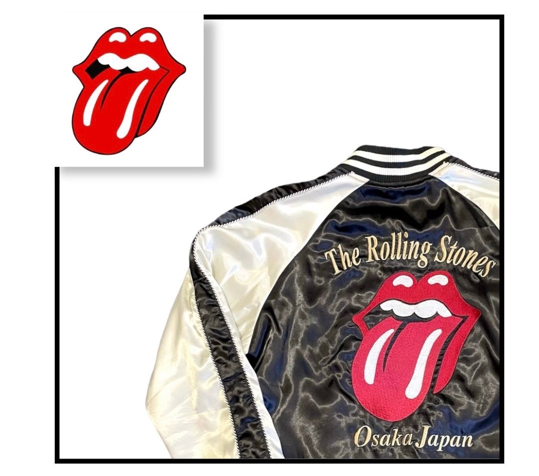 The Rolling Stones ローリングストーンズ JACK ROSE スカジャン 刺繍 