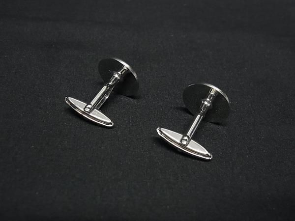 【美品】ダンヒル ピンクシェル カフス シルバー925 高級アクセサリー □新品同様□ dunhill ダンヒル カフスボタン カフリンクス