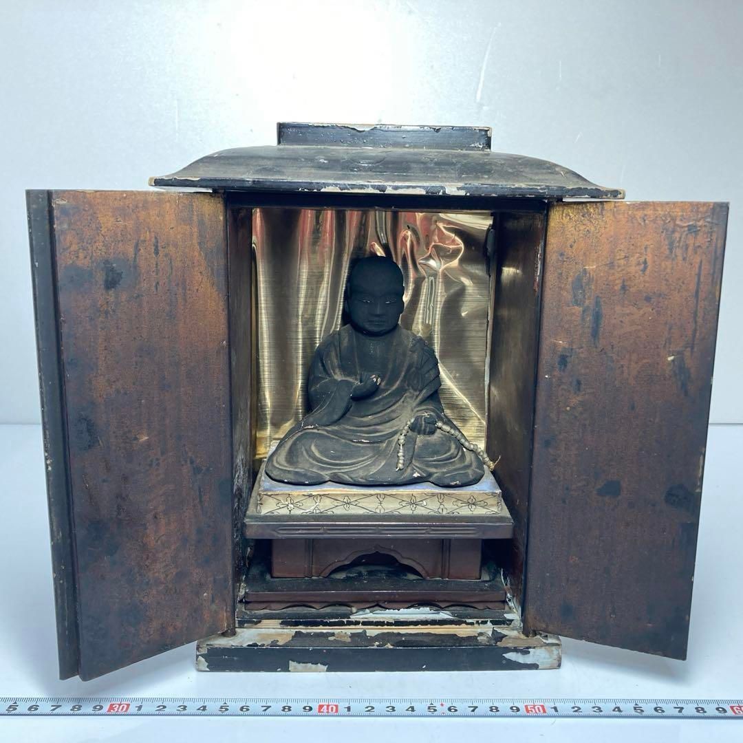 木彫 弘法大師像