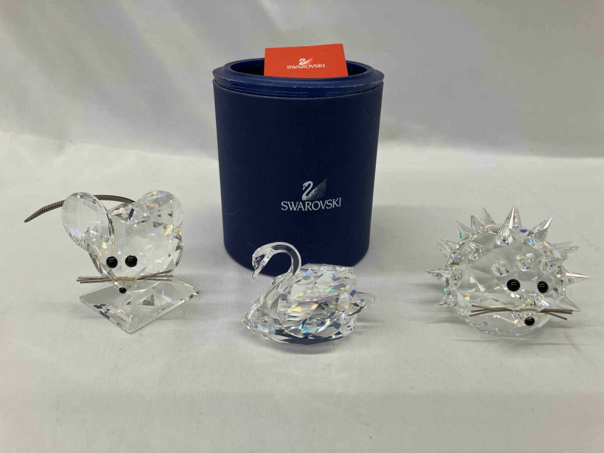 スワロフスキークリスタル置物 スワン SWAROVSKI スワロフスキー