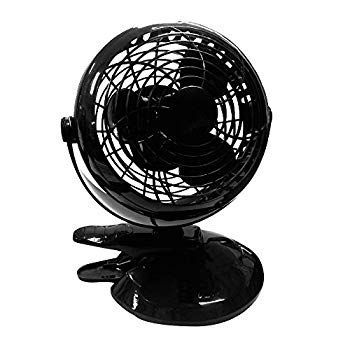 【】(未使用･未開封品) メルテック USBビッグファン(車内扇風機) ブラック DC12/24V クリップ/スタンド 風量2段階 静音 変換アダプター1個入り Meltec UPF-21 0pbj0lf