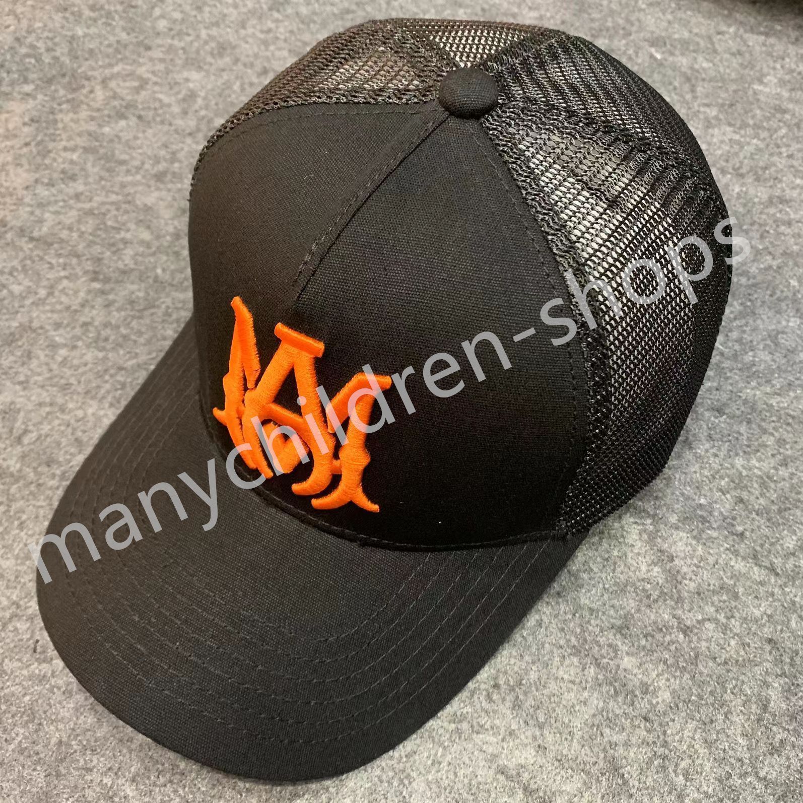 AMIRI MAトラッカーキャップ　【正規品】 Amiri】アミリ MA ロゴ トラッカー ハット キャップ メッシュ (AMIRI