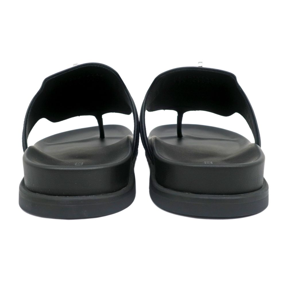 HERMÈS エルメス　ブラック サンダル　アンピール　39 HERMÈS エルメス ブラック サンダル アンピール 39