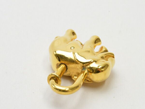 エルメス HERMES カデナ エレファント バッグチャーム 1997年限定