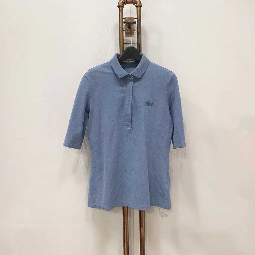 JJ26616 ラコステ レディース ミニ ピケ スリム ポロ T シャツ 100