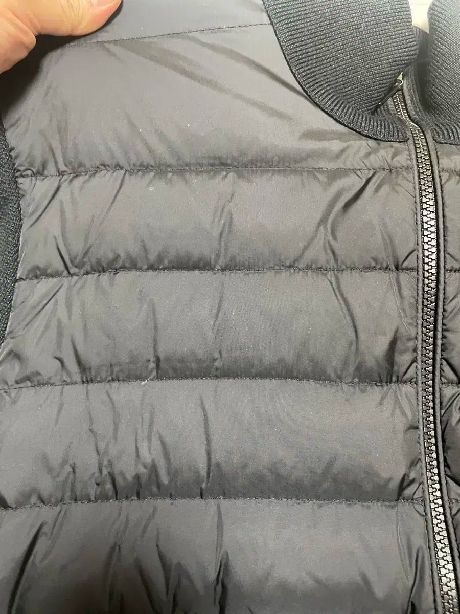 MONCLER モンクレール リム ダウン パーカー 5 フーディ レザー