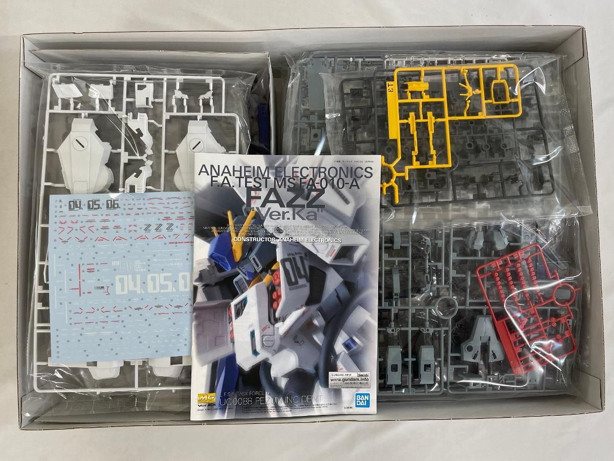 ♪【未開封】MG 機動戦士ガンダムセンチネル FAZZ Ver.Ka 1/100