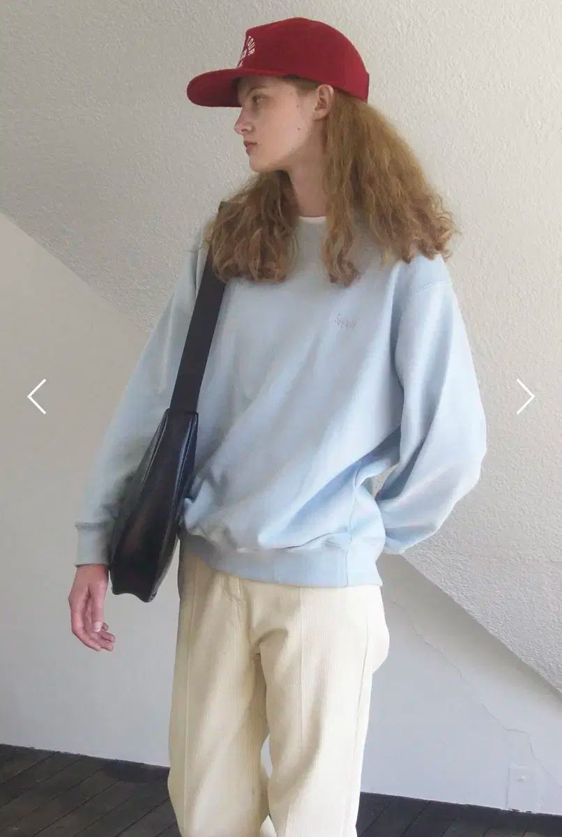 SINOON シヌーン スウェット スカイブルー