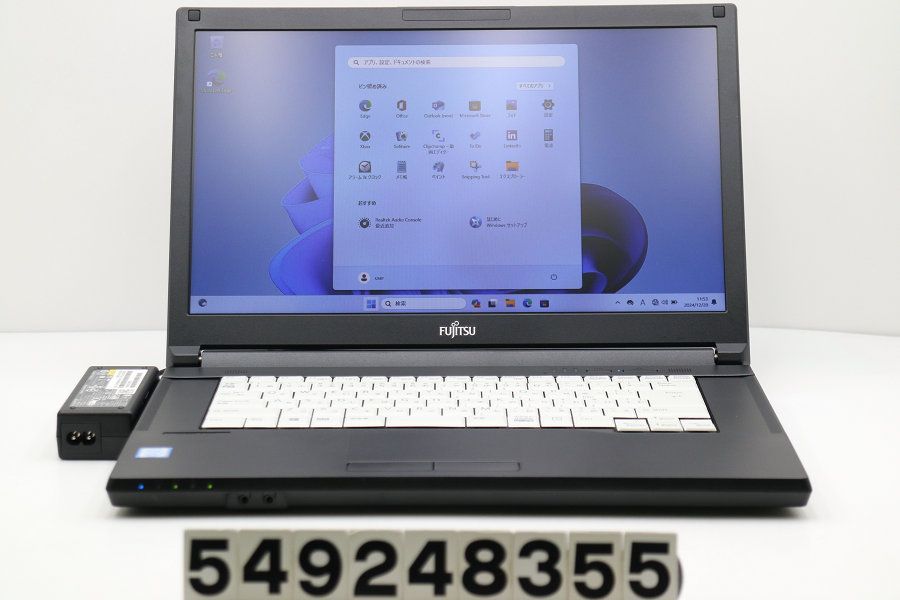 富士通 LIFEBOOK A579/B Core i3 8145U 2.1GHz/8GB/256GB(SSD)/15.6W/FWXGA(1366x768)/Win11 【549248355】
