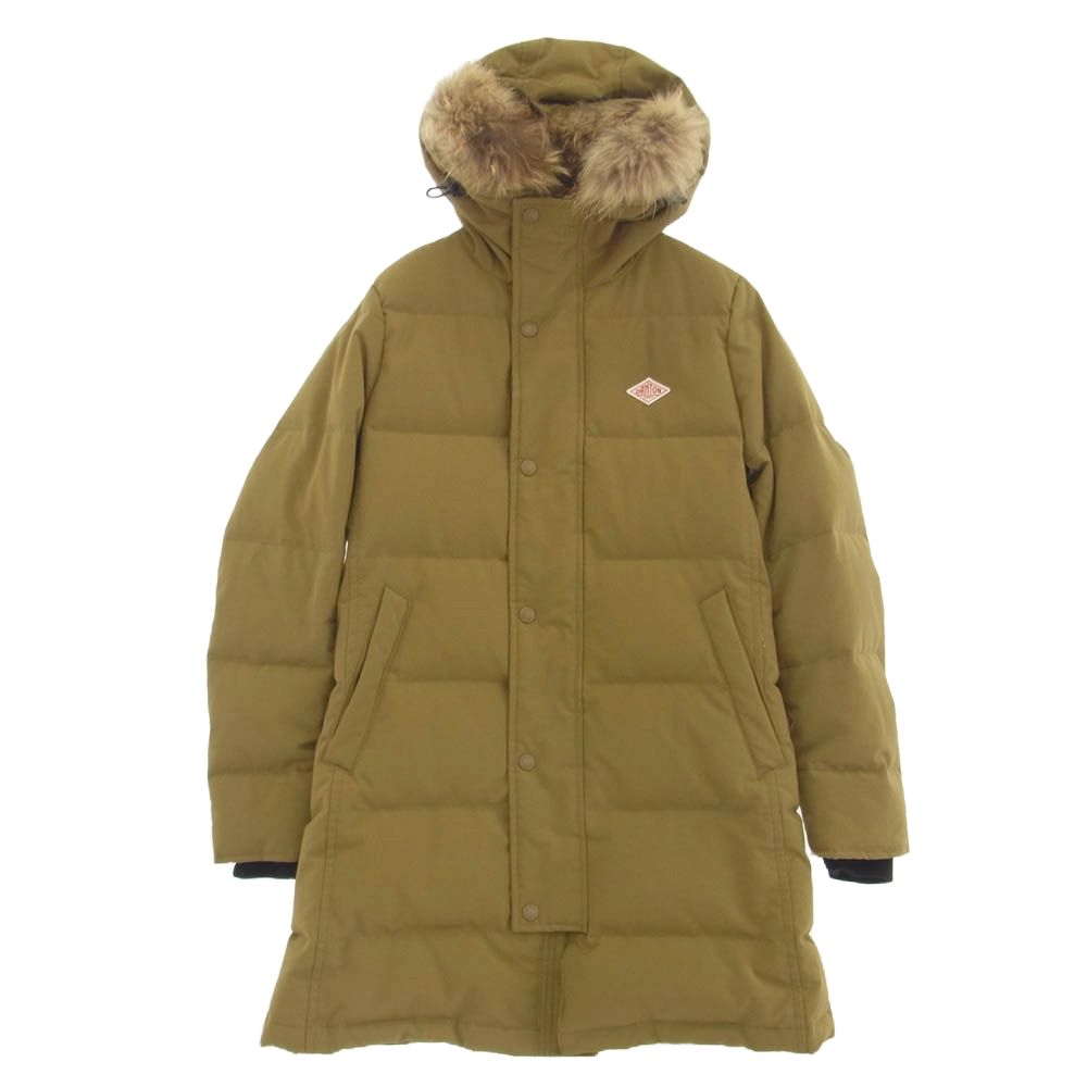 DANTON / TUSSAH LONG DOWN JACKET/ロングダウンジャケット/34/JD-8744/18a-fa-002 Danton ダントン 18A-FA-002 JD-8744 LAS ファーフード付き ロング