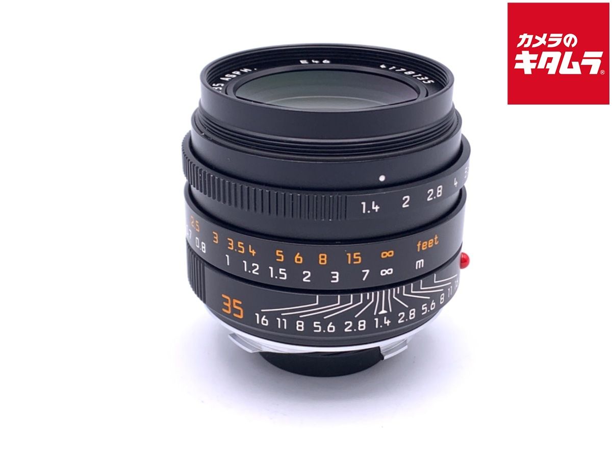並品 ライカ ズミルックス M f1.4|35mm ASPH. ブラック 11663