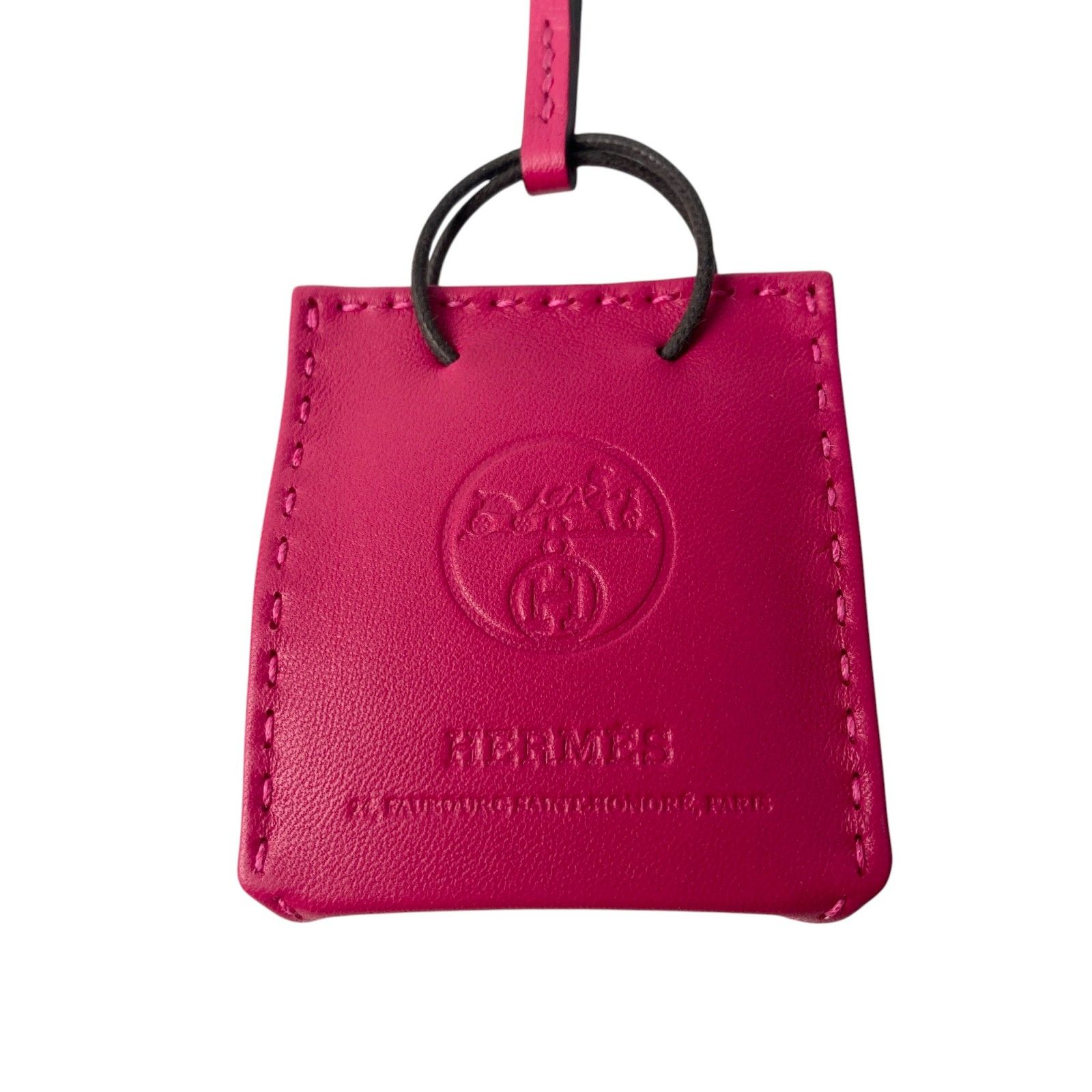 未使用 エルメス HERMES レディース サックオランジュ
