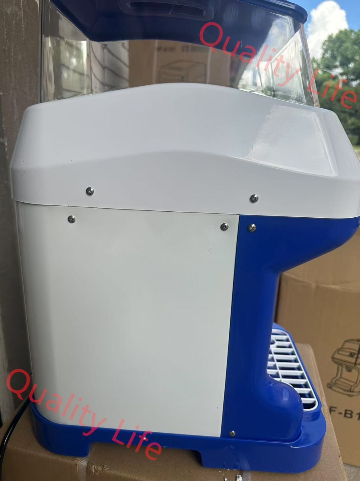 5 L業務用かき氷器電動かき氷機 電動大容量200 KG H 300Ｗ 100 Vアイスクラッシャー氷砕機電動ふわふわ とろ雪かき氷機