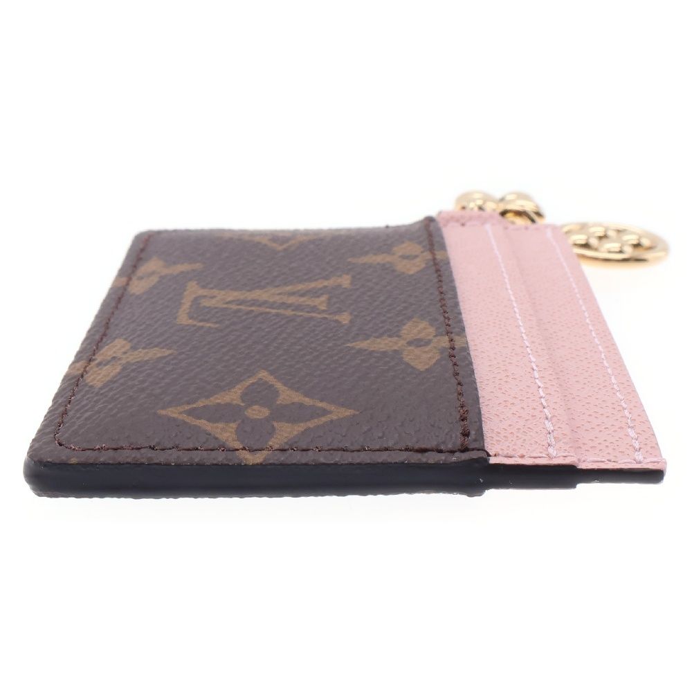 LOUIS VUITTON (ルイヴィトン) モノグラム ポルトカルト・LV チャーム 