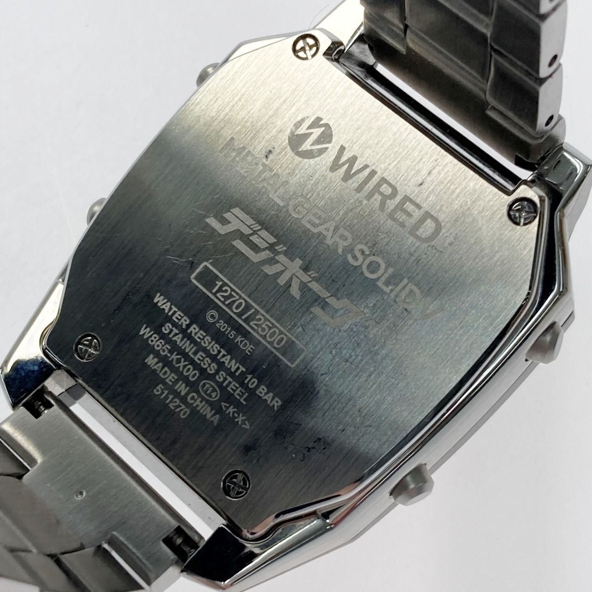 SEIKO セイコー WIRED×METAL GEAR SOLID V AGAM601 デジボーグ 