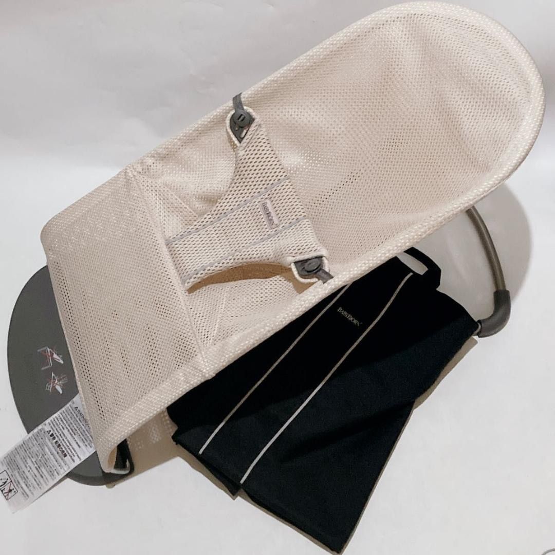 使用少 ベビービョルン Bliss Air ブリスエアー パーリーピンク メッシュ