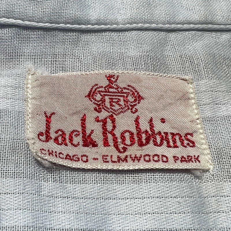 60's Jack Robbins オープンカラーシャツ