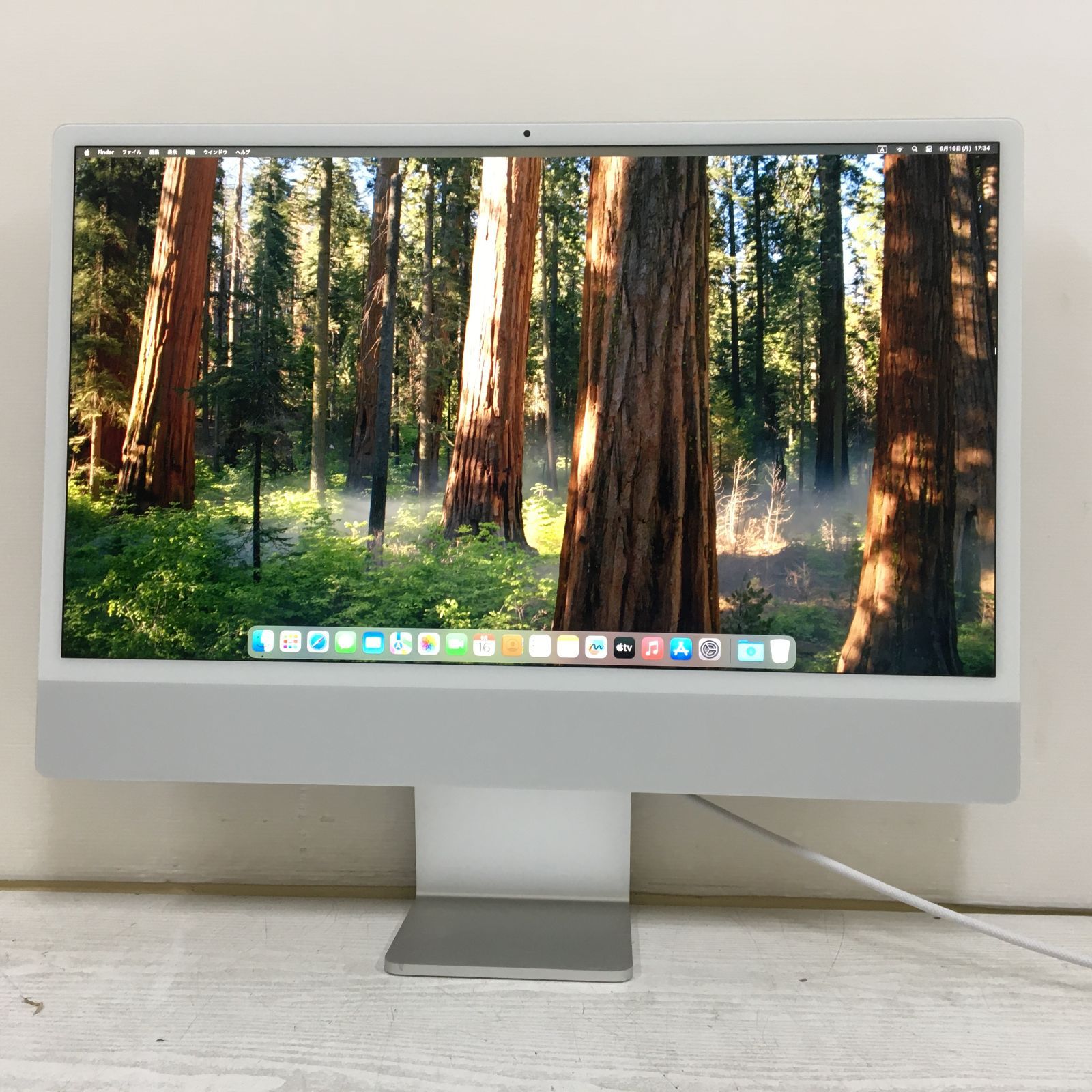 ☆【美品 24インチ】Apple iMac (24-inch, M1, 2021) A2439