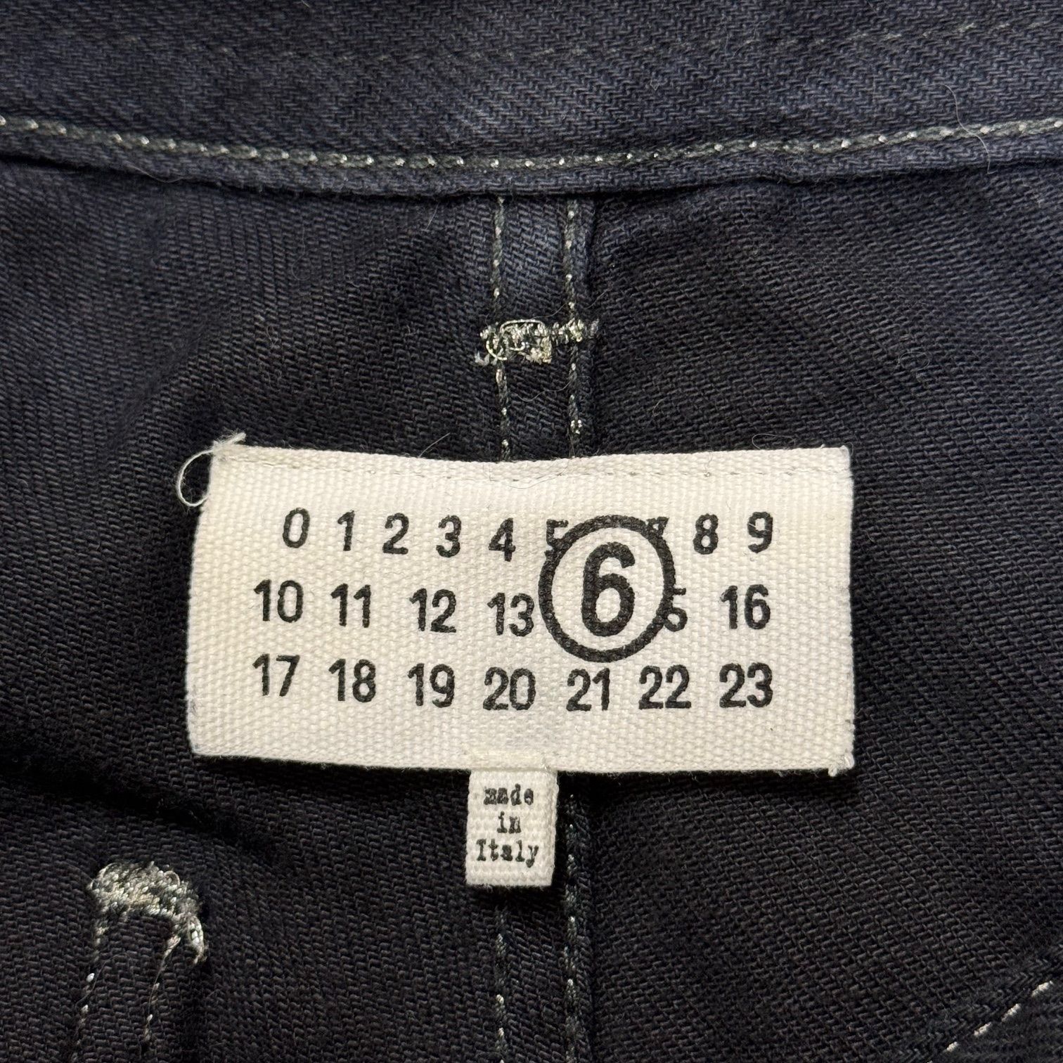 国内正規 MM6 Maison Margiela 24SS ステッチイージーパンツ デニム 