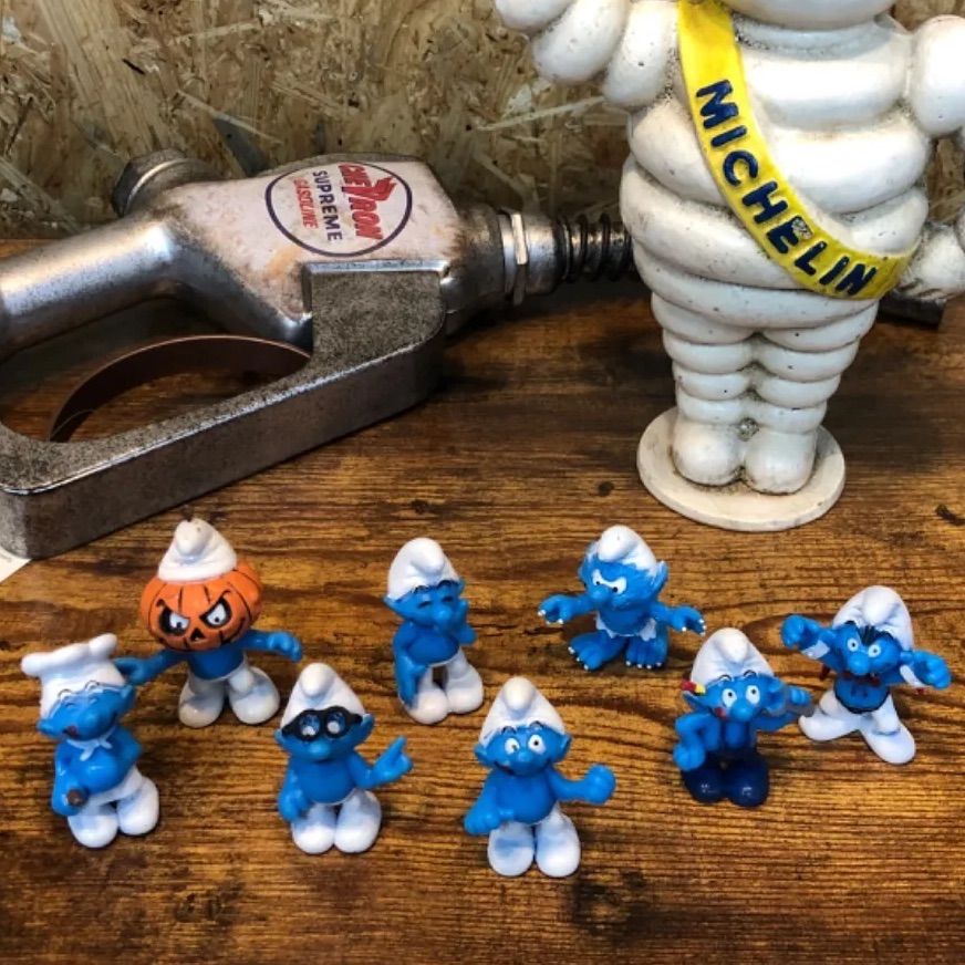 スマーフ PVC フィギュア 8体セット Smurf アメリカン雑貨